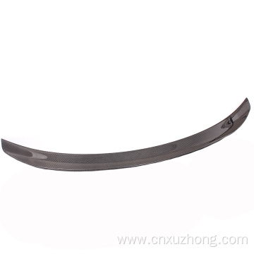 carbon fiber P-shaped rear spoiler tail lip rod